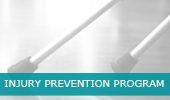 injury prevention information header